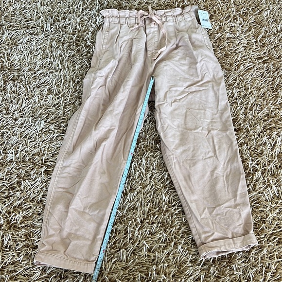 Free People Women’s Misty Rose Margate Pleated Trousers Pants Size M - Picture 8 of 9